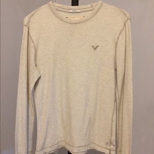 American Eagle Outfitters Cream Colored Thermal